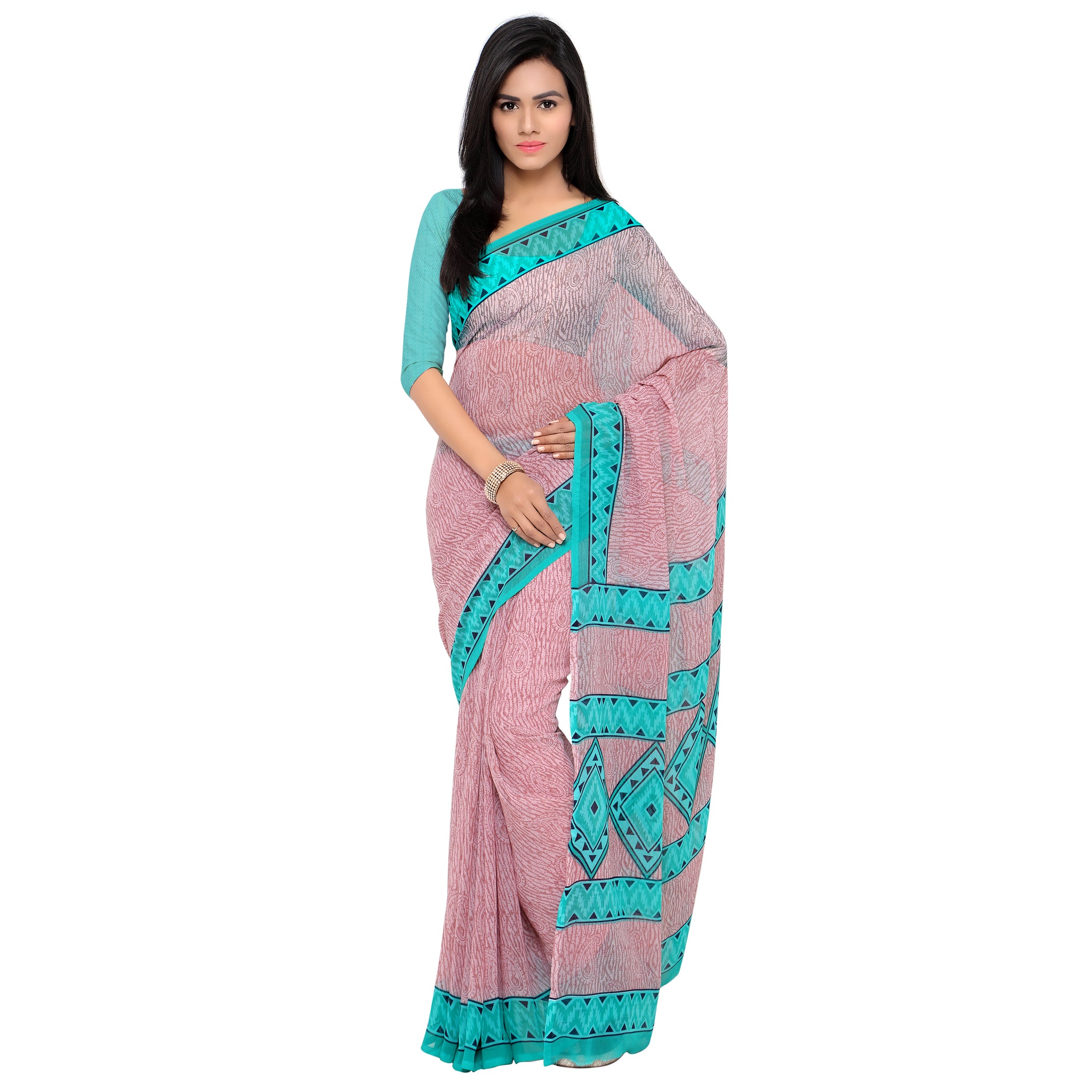 Designer Georgette Printed Saree